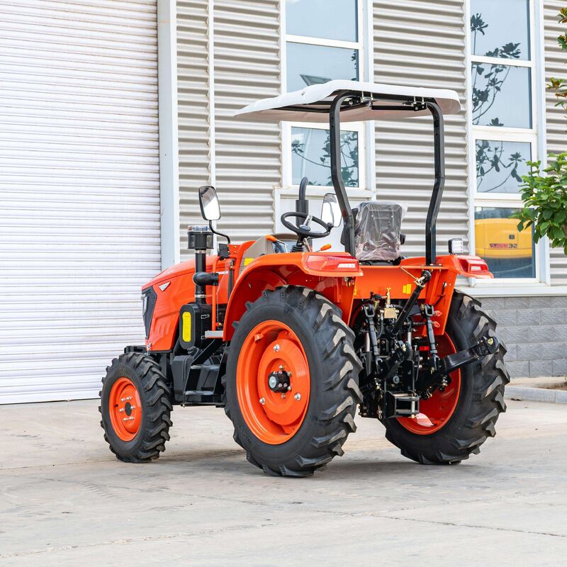 Tractor agrícola automático de 4x4 motores diesel de 100 CV de alta potencia con transmisión de engranajes y larga vida útil