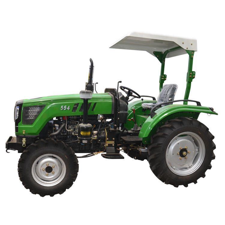 Tractor agrícola automático de 4x4 motores diesel de 100 CV de alta potencia con transmisión de engranajes y larga vida útil