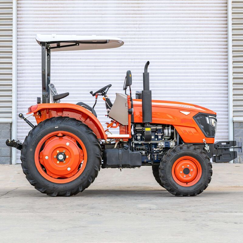 Tractor agrícola automático de 4x4 motores diesel de 100 CV de alta potencia con transmisión de engranajes y larga vida útil