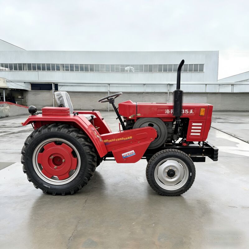 Tractor 2WD de 25-35HP, elevador hidráulico, TDF de doble velocidad, certificado CE. Directo de fábrica, envío global. Se buscan distribuidores.