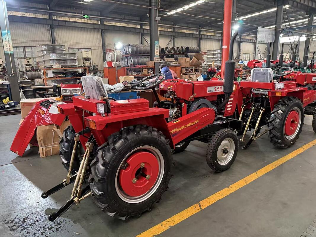 Tractor 2WD de 25-35HP, elevador hidráulico, TDF de doble velocidad, certificado CE. Directo de fábrica, envío global. Se buscan distribuidores.