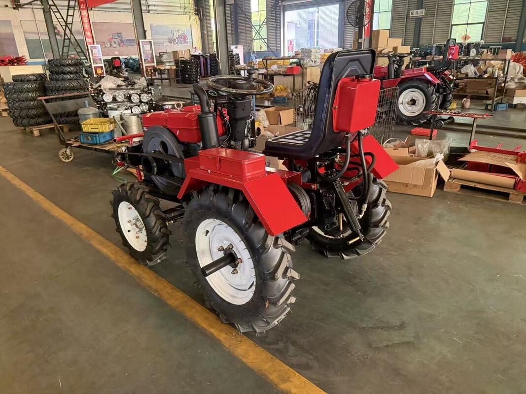 10hp 12hp 15hp 18hp Farm Tractor Mini 4x4 Wheel Agricultural 25hp for Farm Sale Philippines Romania With Loader in Kenya