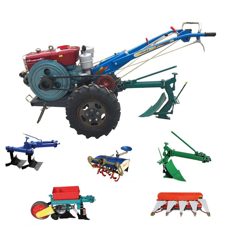 Tractor de empuje 8HP-22HP – Tractor multipropósito para granjas pequeñas, huertos y campos de arroz
