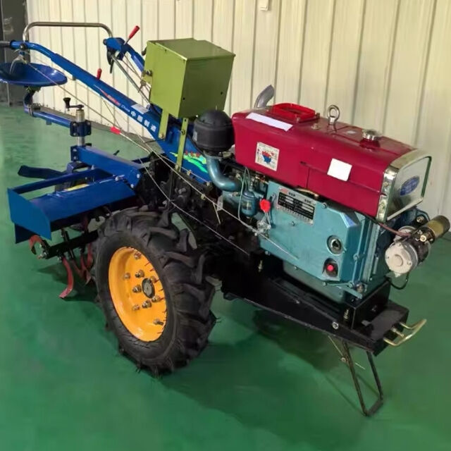 Tractor caminante tractor caminante motorizado maquinaria agrícola construida para soportar duras condiciones de trabajo y largas horas